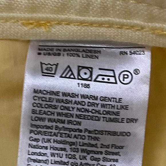 Banana Republic Linen Wide Leg Pants - Picture 11 of 14